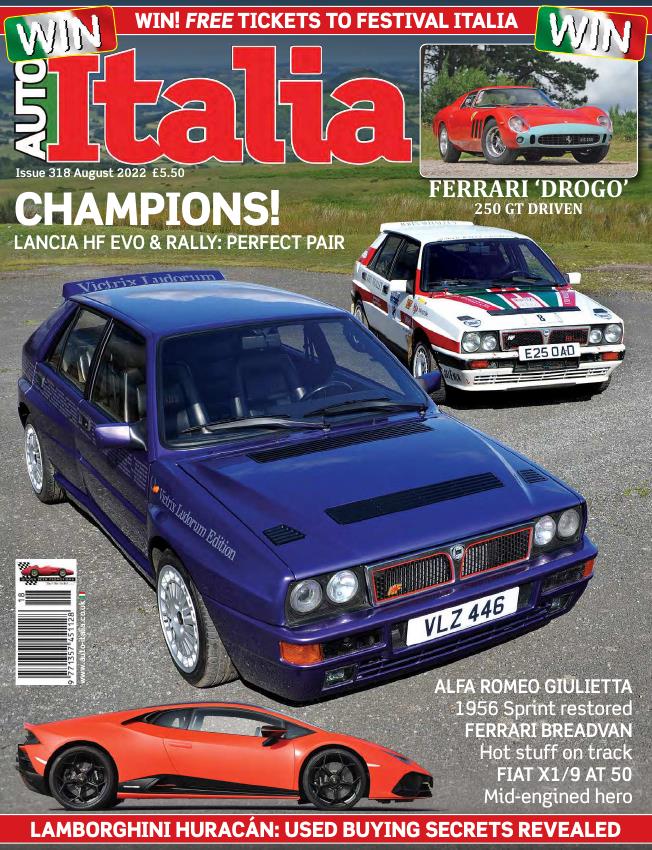 Журнал AutoItalia. august 2022